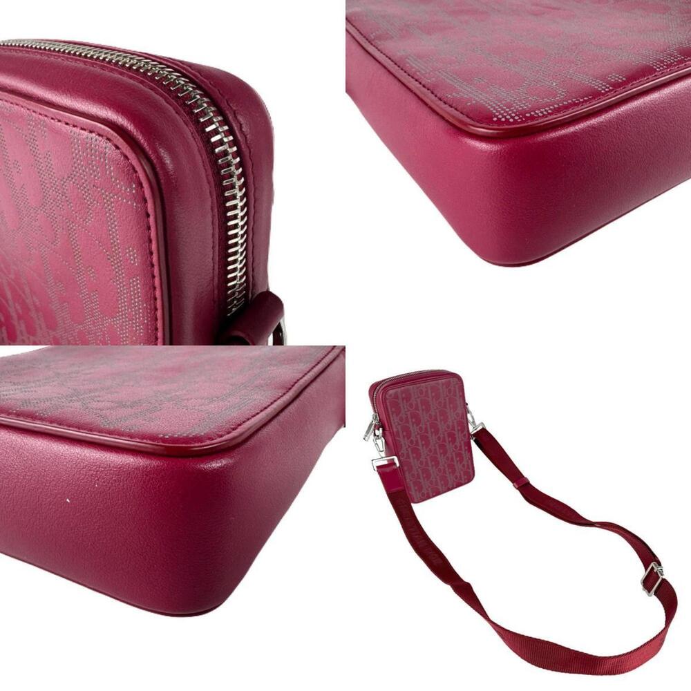CHRISTIAN DIOR Leather Shoulder Bag - Picture 4 of 5